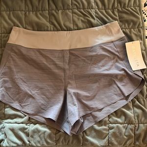 Athleta running shorts. Soft purple color
